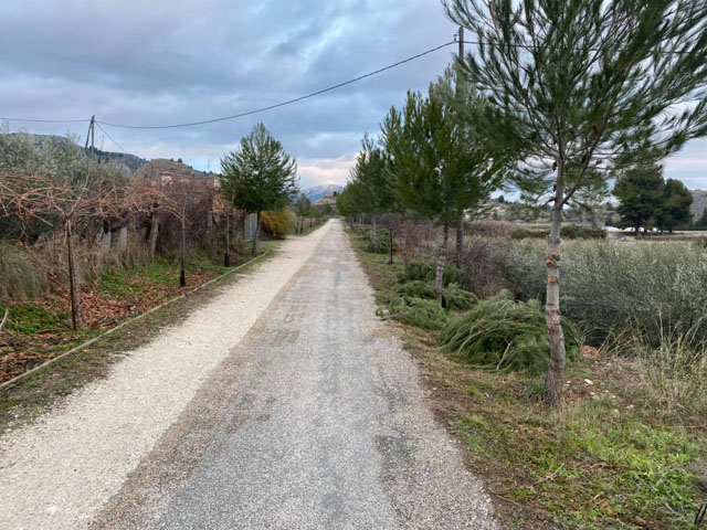 Mantenimiento Camino Natural Vía Verde del Noroeste, entre Caravaca y Cehegín